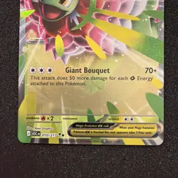 Mega Meganium ex 010/217 Double Rare Ascended Heroes Pokemon Near Mint #LA2 - Image 3