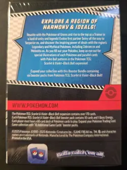 Pokemon TCG Black Bolt Booster Bundle - Sealed 6 packs - Pokemon - Image 2