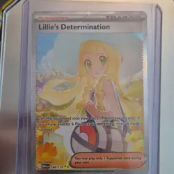 Pokemon TCG Lillie's Determination 184/132 Evolutions Ultra Rare Full Art Holo - Image 1