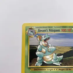 Giovanni's Nidoqueen 23/132 Gym Challenge LP/MP+ Rare WOTC Pokemon TCG Vintage - Image 3
