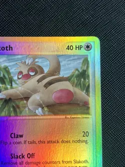 Pokemon TCG Slakoth 45/109 EX Ruby & Sapphire Rev. Holo Uncommon (English) - LP - Image 4