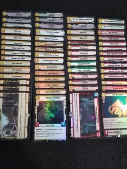 STAR WARS UNLIMITED LEGENDS OF THE FORCE 118 RARE FOIL CARDS - Image 2