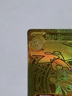 Pokemon TCG Mega Greninja EX 122/086 Chaos Rising Mega Hyper Rare NM English - Image 3