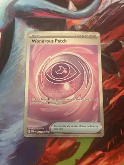 Wonderous Patch 117/088 Full Art Perfect Order Pokemon TCG NM - Image 1