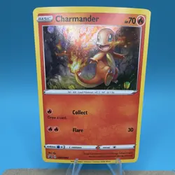 Pokemon Charmander SWSH092 SWSH Sword & Shield Promo Holo ENG 70 HP - Image 1