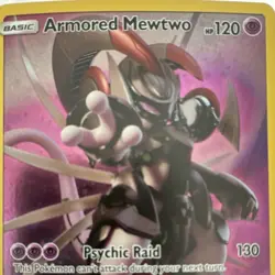 Pokemon TCG Armored Mewtwo SM228 Sm Promo Holo EN 120 HP Basic (2019) - Image 2