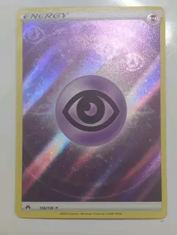 Pokemon Crown Zenith - Psychic Energy 156/159 Reverse Holo MINT - Image 1