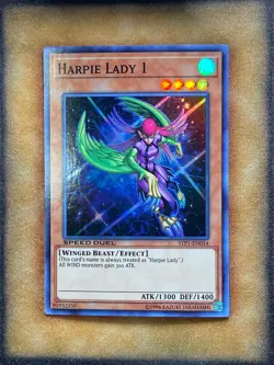 Yugioh Harpie Lady 1 STP1-EN014 Speed Duel Super Rare NM - Image 1