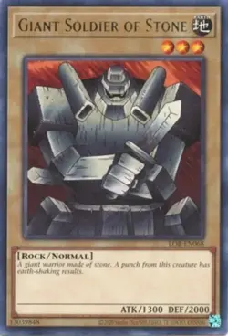 Giant Soldier of Stone - LOB-EN068 - Rare - Unlimited 25th Anniversary Edition N - Image 1