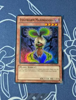 Evilswarm Mandragora - HA07-EN015 - Super Rare (NM) - Yugioh - Image 1