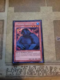 YUGIOH MOTHER GRIZZLY LCYW-EN237 SECRET 1ST ED NM - Image 1