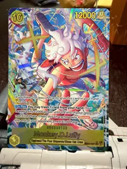 EB04-061 Monkey.D.Luffy Alt Art Adventure on Kami's Island One Piece TCG English - Image 1
