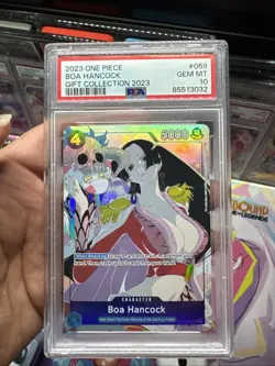 One Piece Boa Hancock Gift Collection 2023 Promo Op02-059 Psa 10 - Image 1