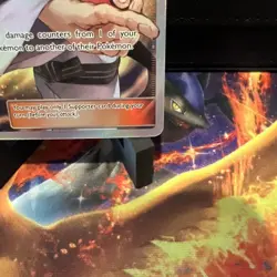 Pokemon TCG Grimsley Holo Card Unified Minds Full Art Ultra Rare 234/236 - Image 4