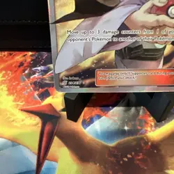 Pokemon TCG Grimsley Holo Card Unified Minds Full Art Ultra Rare 234/236 - Image 5