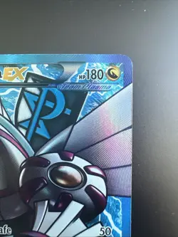 Pokemon Palkia EX Team Plasma 100 Full Art Holo Card 100 /101 Plasma Blast - Image 3