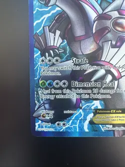 Pokemon Palkia EX Team Plasma 100 Full Art Holo Card 100 /101 Plasma Blast - Image 4