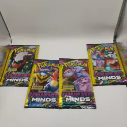 Pokemon TCG: 1x Unified Minds 3 Card Booster Pack Random Booster Pack Art - Image 1