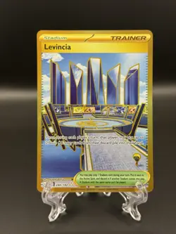 Levincia 244/182 Sv10: Destined Rivals Holo (Hyper Rare) Gold Card - Image 1