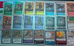 Large Digimon TCG Bulk Lot Includes Rares/Holos Mixed Cards - Image 1