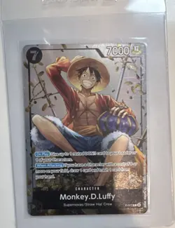 One Piece Monkey D. Luffy P-075 Promo Cards Promo Foil English - Image 1