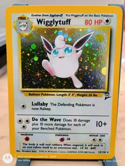 Wigglytuff 19/130 Base Set 2 Holo Rare Pokemon Card NP - Image 1