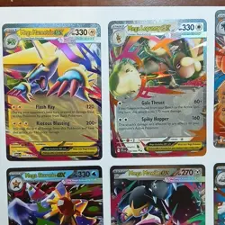 Pokemon TCG 8-Card Mega EX Holo Lot Manectric Lopunny Lucario Kangaskhan Starmie - Image 2