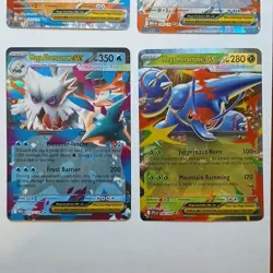 Pokemon TCG 8-Card Mega EX Holo Lot Manectric Lopunny Lucario Kangaskhan Starmie - Image 5