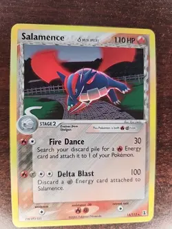 Salamence Holo Ex Delta Species Pokemon Card WOTC - Image 1