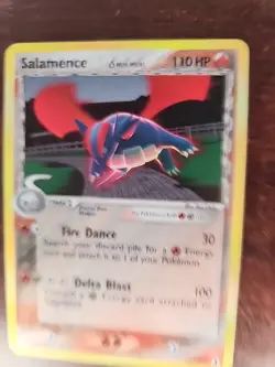 Salamence Holo Ex Delta Species Pokemon Card WOTC - Image 3