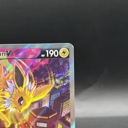 Pokemon Promo Cards Jolteon V - SWSH183 - SWSH Black Star Promo LP - Image 3