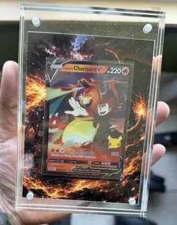 Lance’s Charizard V SWSH133 Extended Art CARD INCLUDED - Image 1
