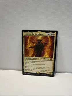 Mtg Single Sauron, the Dark Lord Universes Beyond: the Lord of the Rings - Image 1