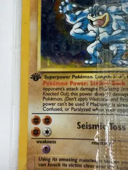 Pokemon Machamp - 8/102 - Holo - 1st Edition Base Set Card Factory Sealed - Image 3