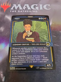 Mtg. MISSY. Foil Showcase. #546 Doctor Who. Pack Fresh - Image 1