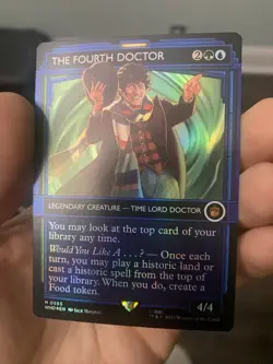 The Fourth Doctor (SHOWCASE FOIL) Doctor Who MAGIC/MTG - Image 2