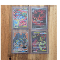 Pokemon TCG 4-Card Holo Lot GX Mega EX - Venusaur Zygarde Mightyena 2018 - Image 1