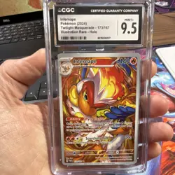 Infernape Pokemon SV06 Twilight Masquerade 173/167 Illus Rare Holo CGC 9.5 2024 - Image 1