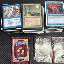 Large Lot of Vintage Magic The Gathering Trading Cards 90's - Image 2