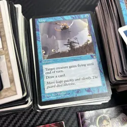 Large Lot of Vintage Magic The Gathering Trading Cards 90's - Image 5