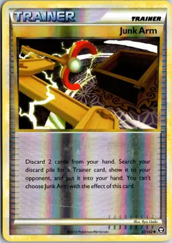 Junk Arm 87 UC HGSS Triumphant Pokemon MP - Image 1