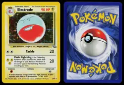 ELECTRODE 2/64 HOLO RARE JUNGLE POKEMON UNLIMITED HOLO MP - Image 3