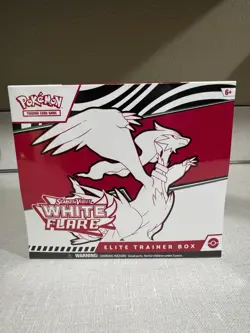 Pokemon White Flare ETB Elite Trainer Box Sealed - Image 1