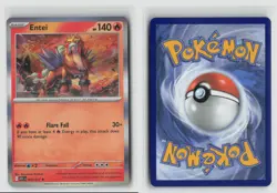 Entei #025/217 Me Ascended Heroes Holo Rare Pokemon TCG NM - Image 3