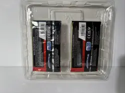 X 2 Pokemon Mega Evolution & Phantasmal Flames Single Booster Pack SEALED - Image 2
