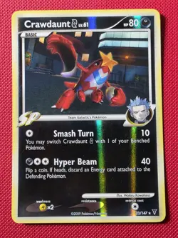 Crawdaunt G 23 Reverse Holo - Pokemon Supreme Victors - Image 1