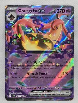 Gourgeist ex 041/086 Chaos Rising Holo Double Rare Pokemon TCG - NM - US Seller - Image 1