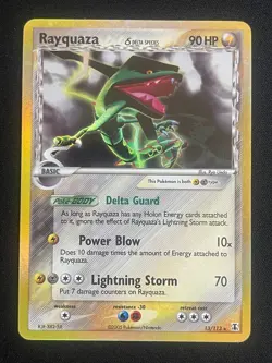 Pokemon Rayquaza (Delta Species) Holo Rare Delta Species 13/113 HP - Image 1