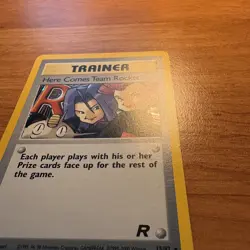 Here Comes Team Rocket! 15/82 Holo Rare Team Rocket Pokemon TCG LP - Image 3