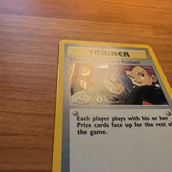 Here Comes Team Rocket! 15/82 Holo Rare Team Rocket Pokemon TCG LP - Image 4